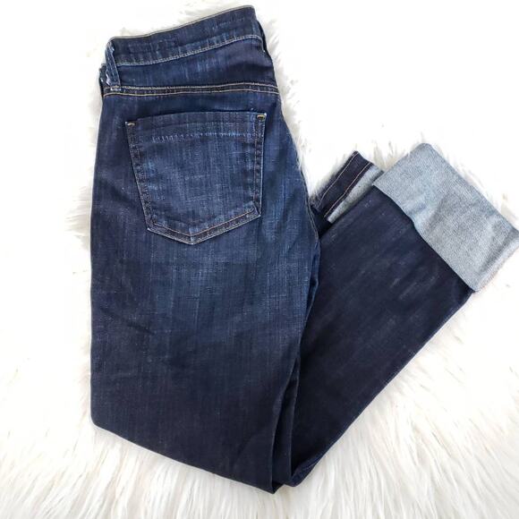 Citizens of Humanity Dani Cropped Straight Leg Denim Jeans 26 - Picture 2 of 11